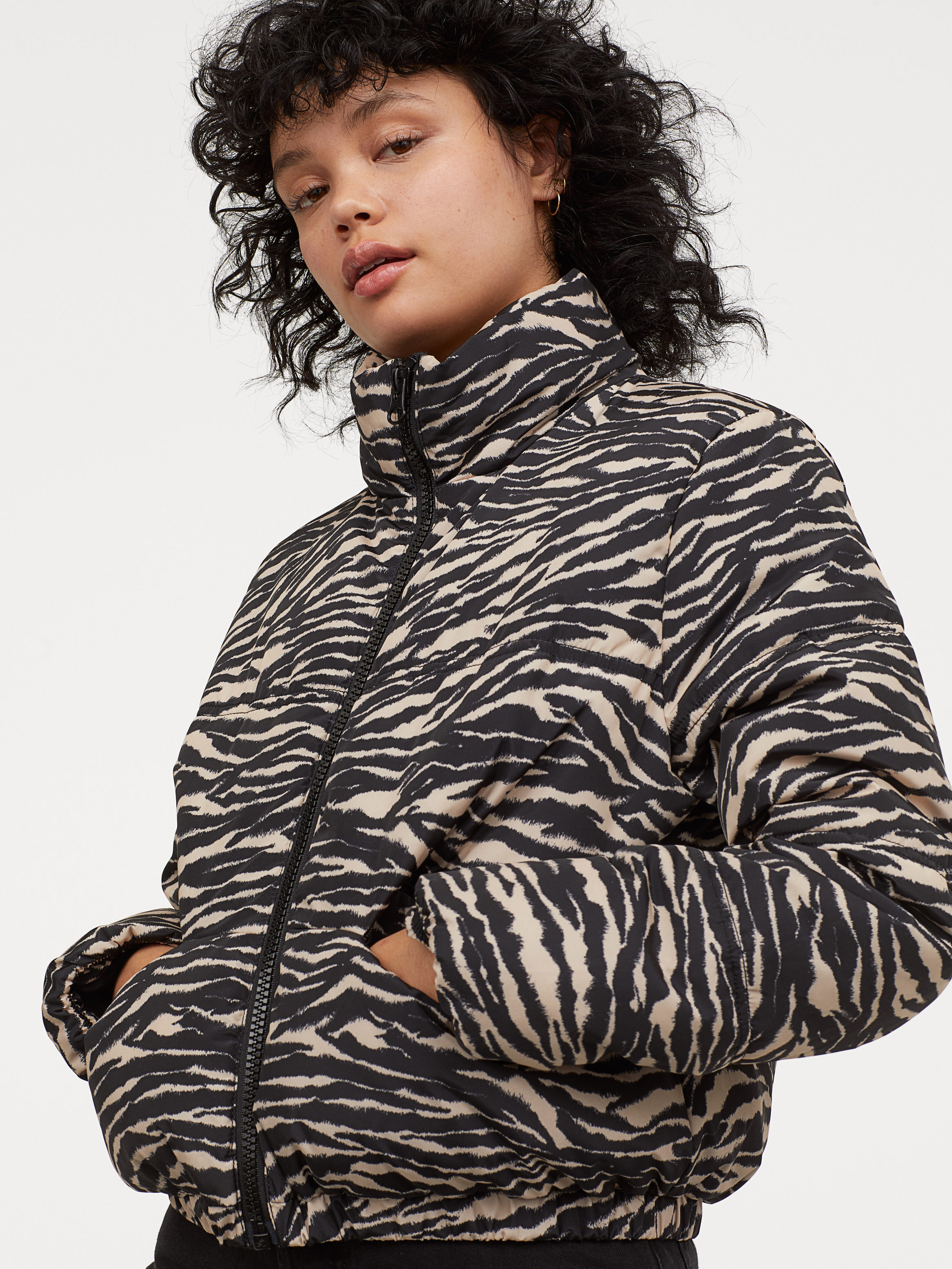 

Куртка H&M 0778270-0 S Бежевая