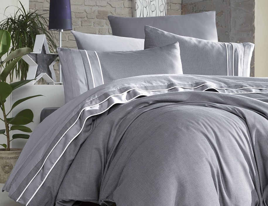 

Комплект постельного белья евро V.I.P Moonlıght Satin First Choice İmaj Bordo 200х220 (FCS-0217)