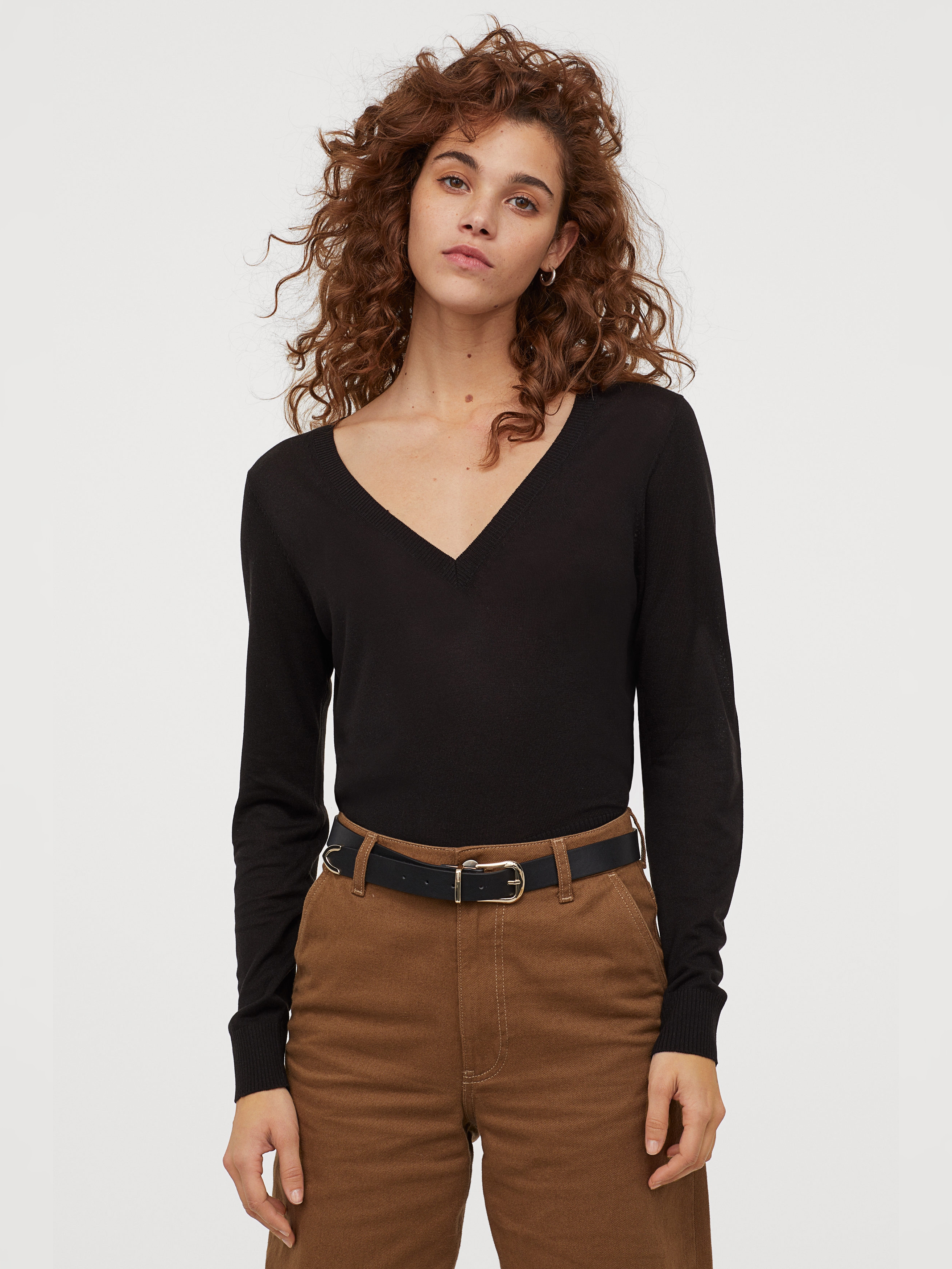 

Пуловер H&M 0836142-1  Черный, Пуловер H&M 0836142-1 S Черный