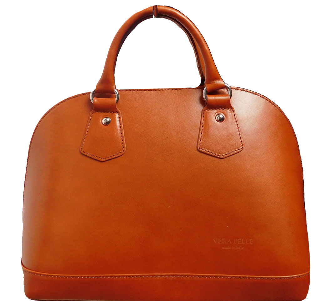 

Женская кожаная сумка Bottega Carele BC130 ginger