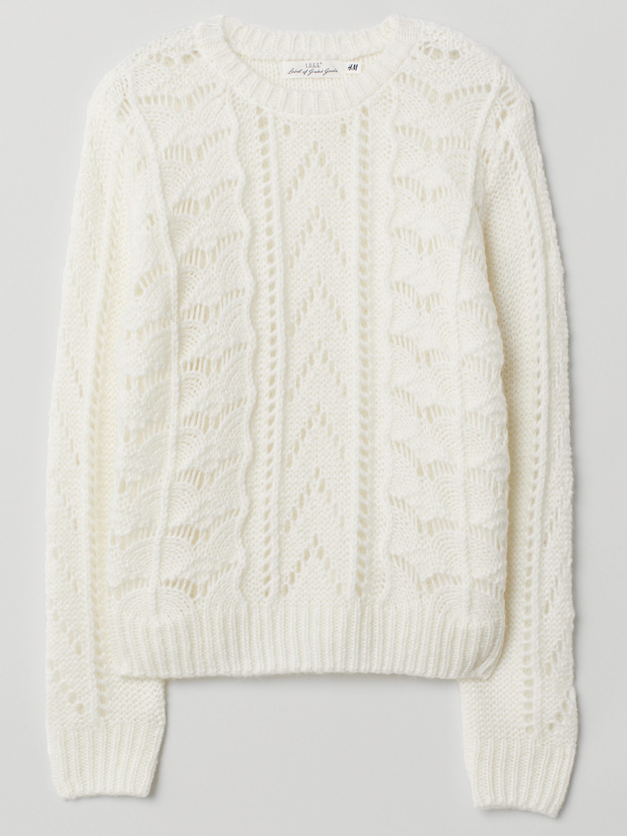 

Джемпер H&M 0697469-8 L Белый