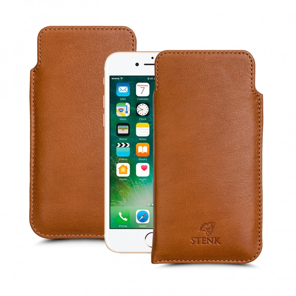 

Футляр Stenk Elegance для Apple iPhone 7 Plus Camel