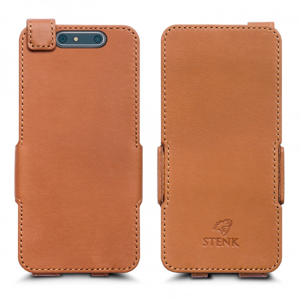 

Чехол флип Stenk Prime для ZTE Blade V8 Camel