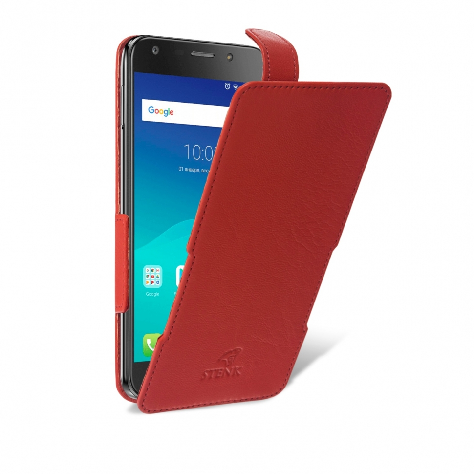 

Чехол флип Stenk Prime для ZTE Blade A6 Красный