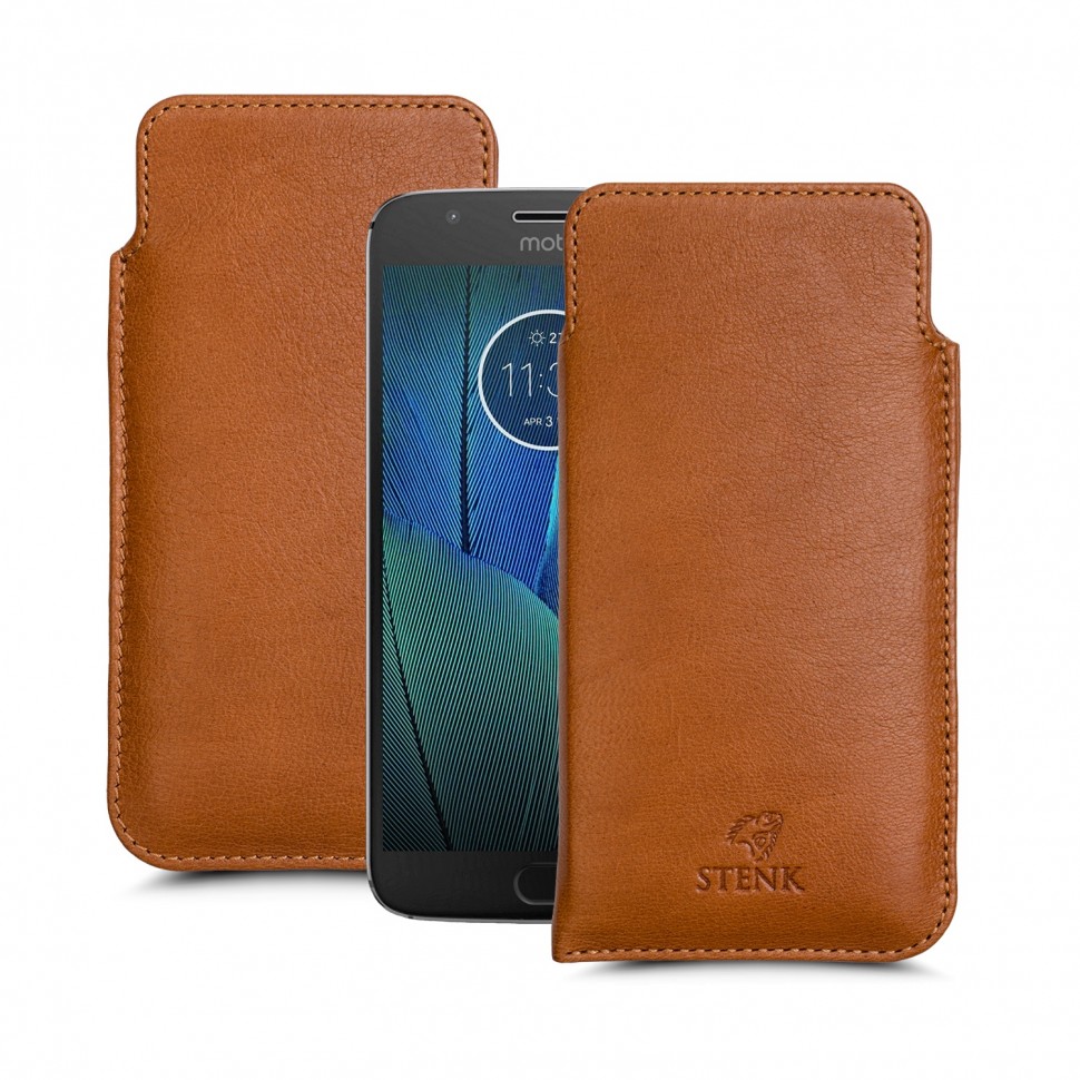 

Футляр Stenk Elegance для Motorola Moto G5S Plus Camel