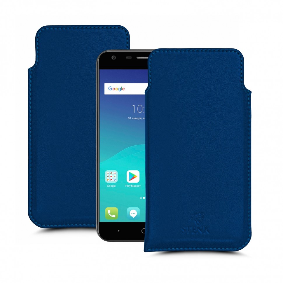 

Футляр Stenk Elegance для ZTE Blade A6 Синий