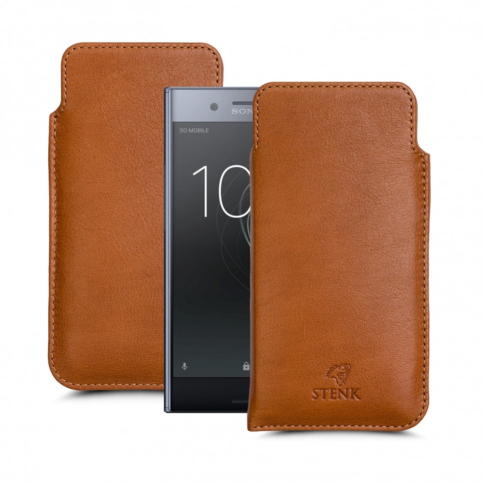 

Футляр Stenk Elegance для Sony Xperia XZ Premium Camel