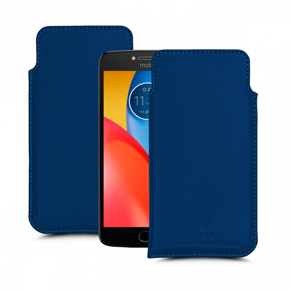 

Футляр Stenk Elegance для Motorola Moto E4 Plus Синий