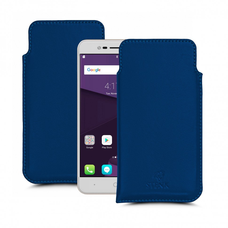 

Футляр Stenk Elegance для ZTE Blade V8 mini Синий
