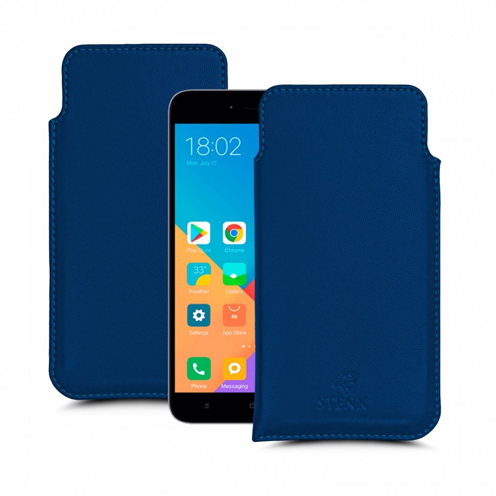 

Футляр Stenk Elegance для Xiaomi Redmi Note 5A Синий