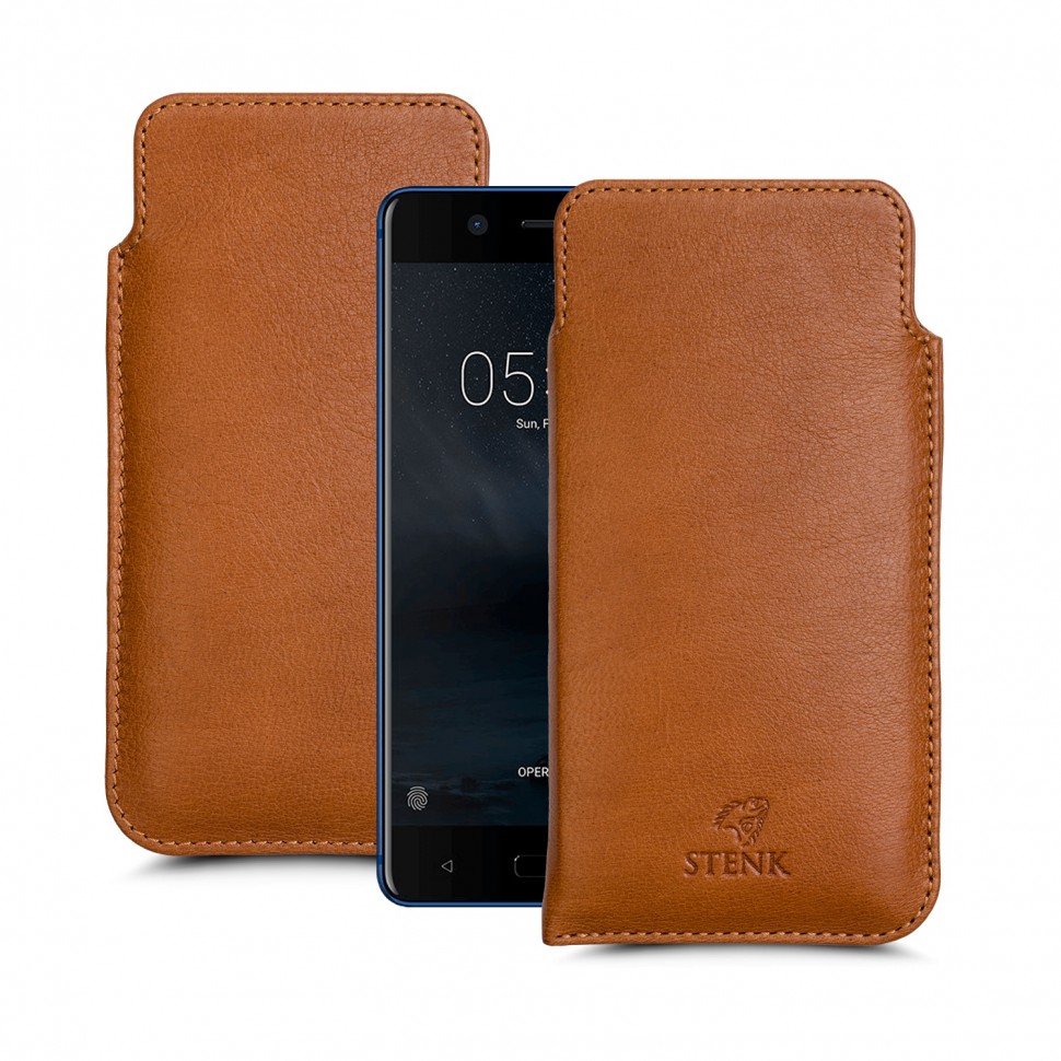 

Футляр Stenk Elegance для Nokia 5 Camel