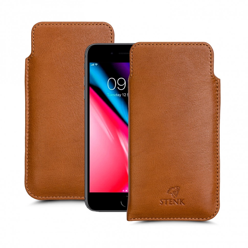 

Футляр Stenk Elegance для Apple iPhone 8 Camel