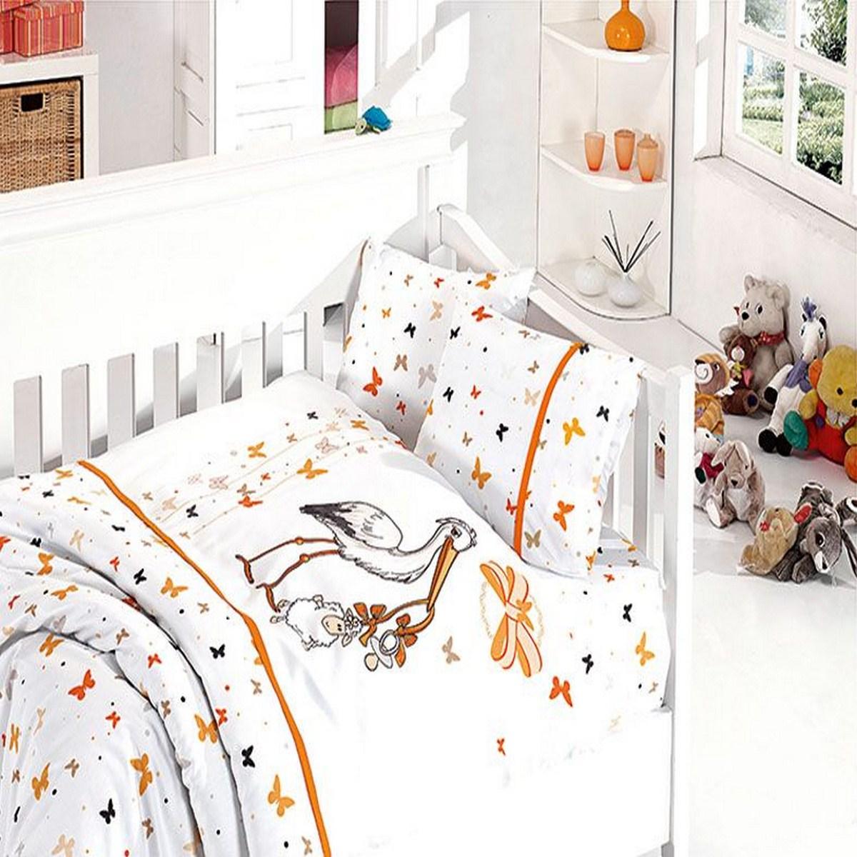 

Комплект постельного белья детский First Choice Stark Orange 100х150 (FCB-0005)
