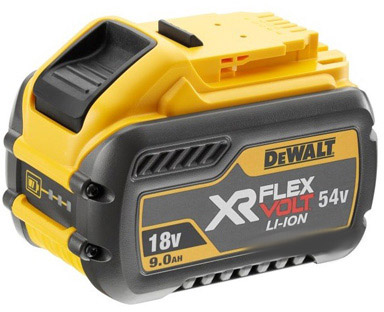 

Акумулятор DeWalt XR FLEXVOLT 9 А·год (18В)/3 А·год (54В) Li-Ion