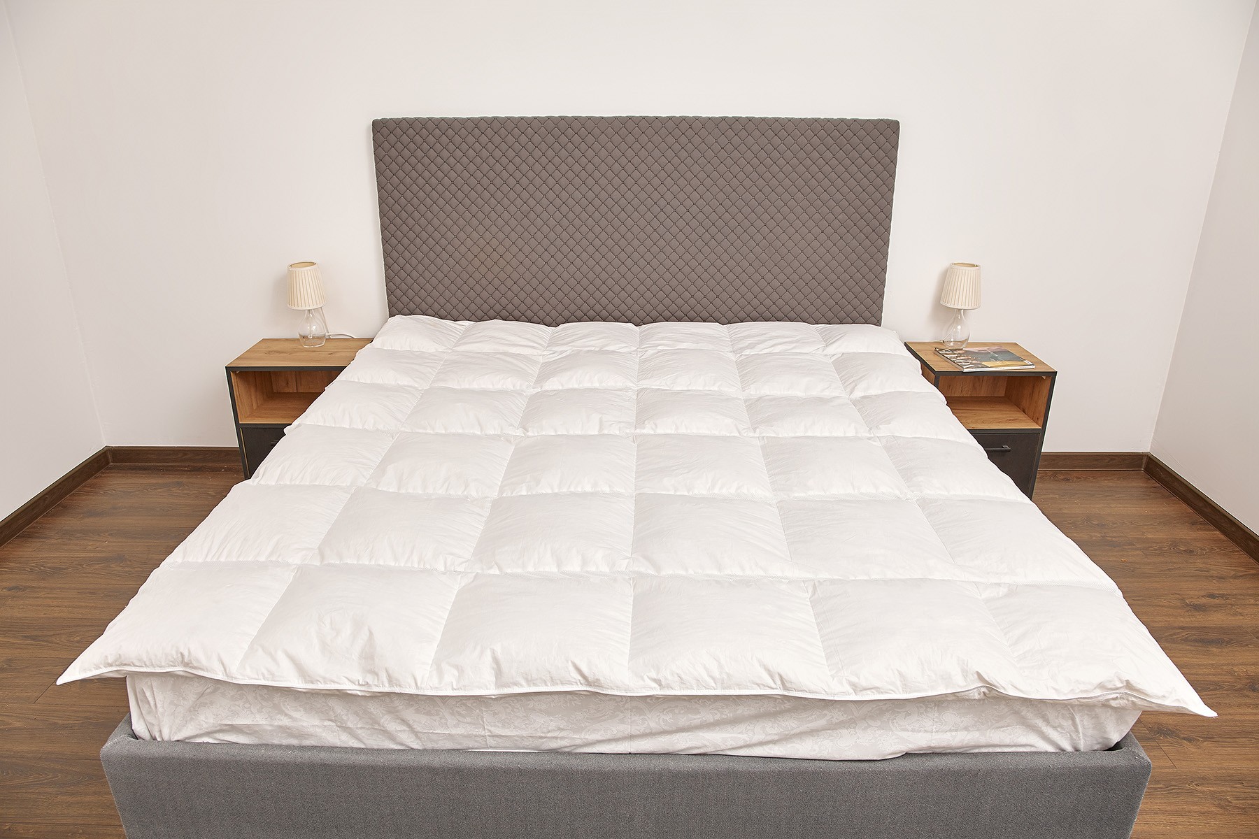 

Одеяло кассетное зимнее Perri Soft 200x220 см пух 100%