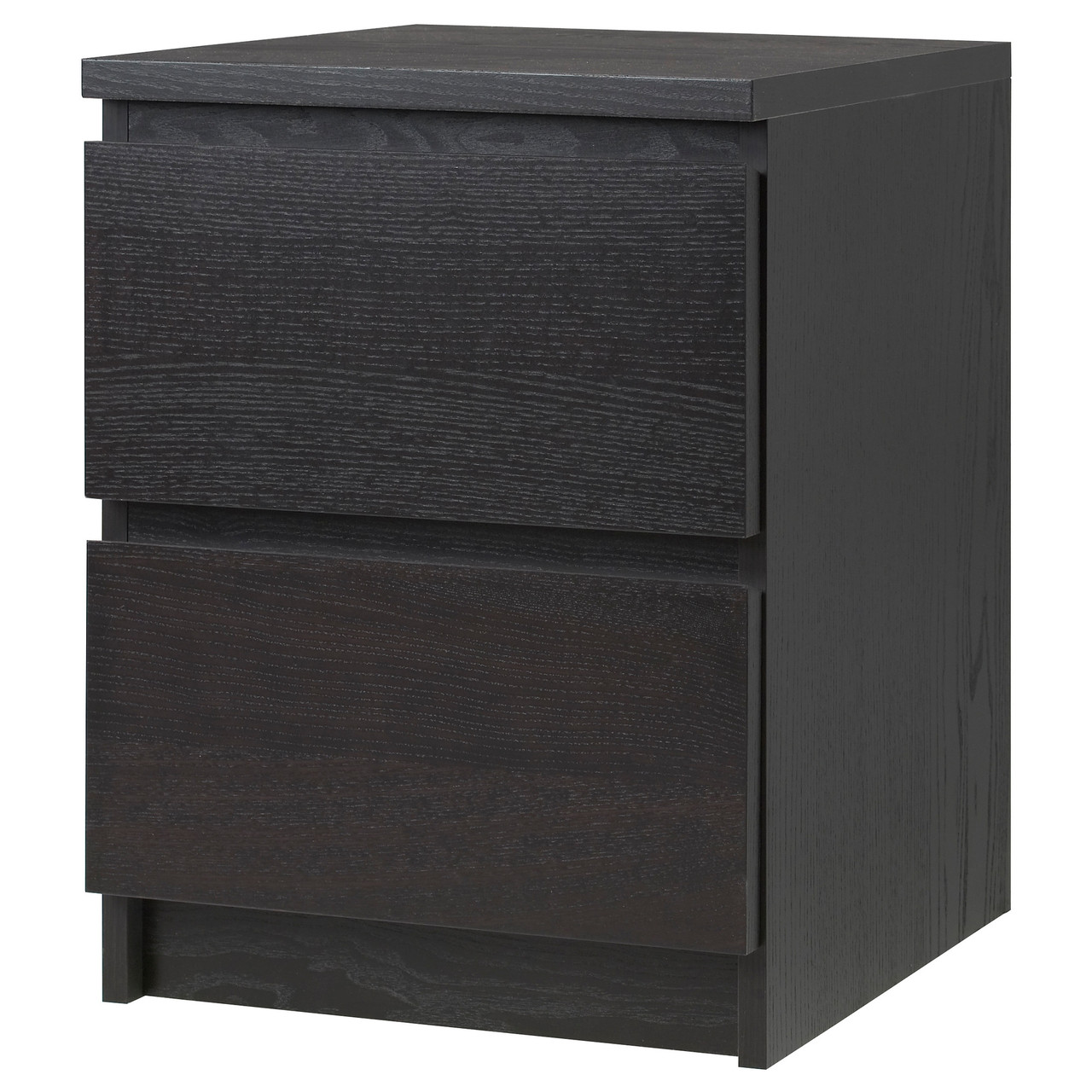 

Комод с 2 ящиками IKEA MALM черно-коричневый 001.033.43