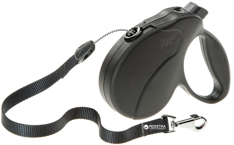 

Поводок-рулетка Ferplast Amigo Easy Cord Large со шнуром 5 м Черная (75741617)