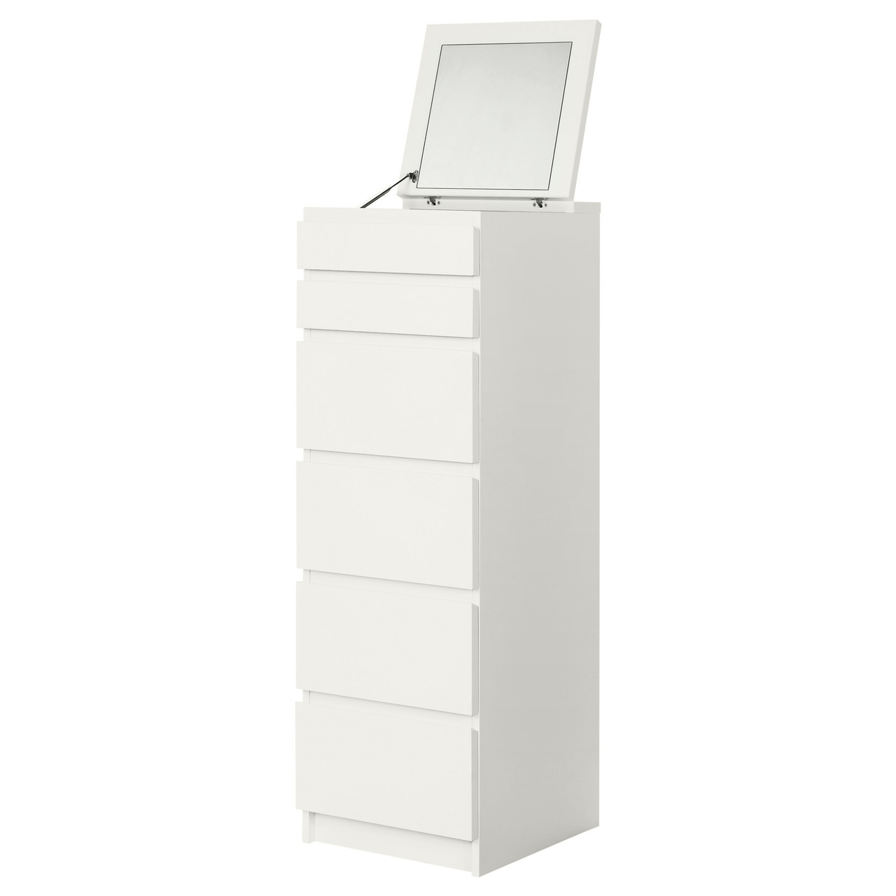 

Комод с 6 ящиками IKEA MALM зеркало белый 602.180.15