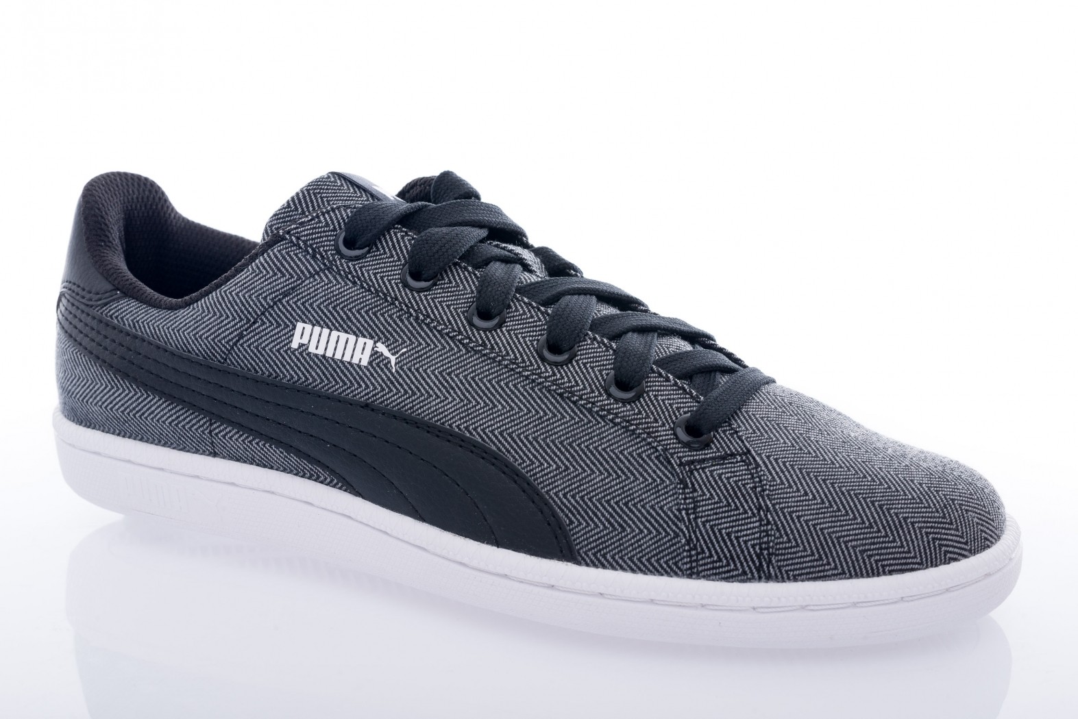 puma smash herringbone