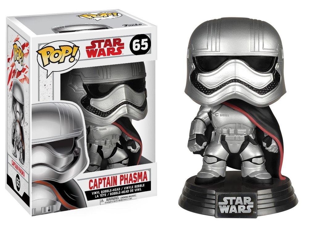 

Фигурка Funko Pop Фанко Поп Captain Phasma Капитан Фазма Star Wars Звёздные войны 10 см SW CP 65