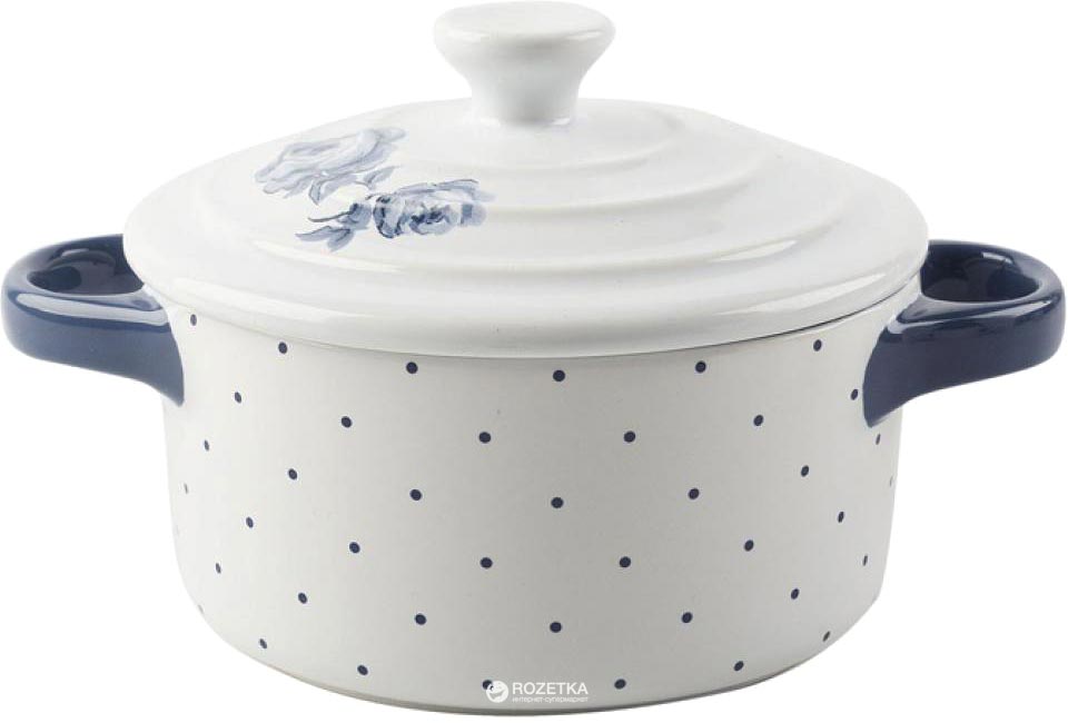 

Кастрюля для запекания Katie Alice Vintage Indigo Mini с крышкой