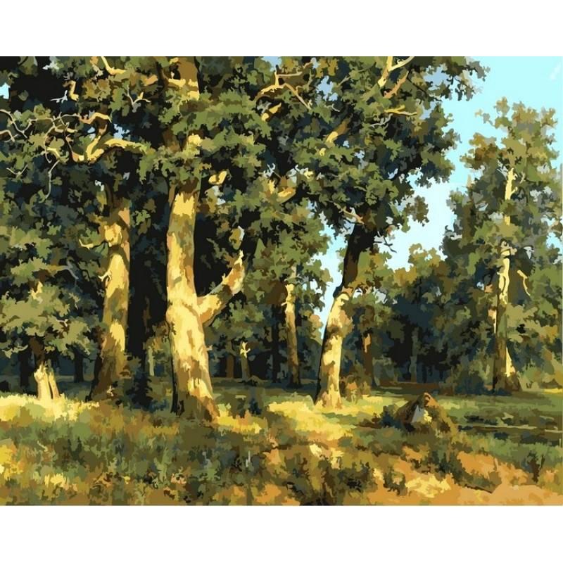 

Картина по номерам VP405 Дубы. Вечер. Худ. Иван Шишкин, 40x50 см., Babylon