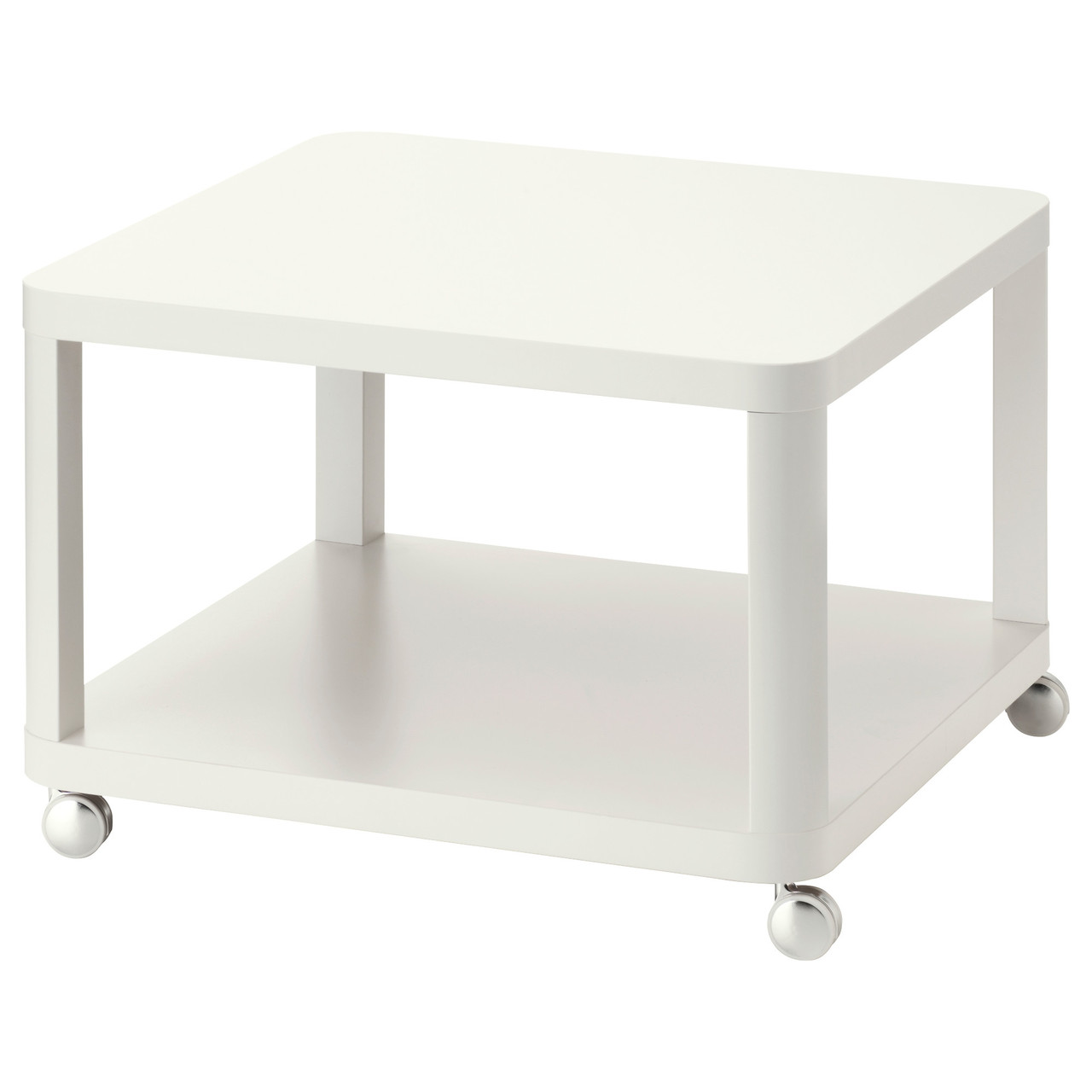 

Журнальный стол IKEA TINGBY на колесиках белый 202.959.25