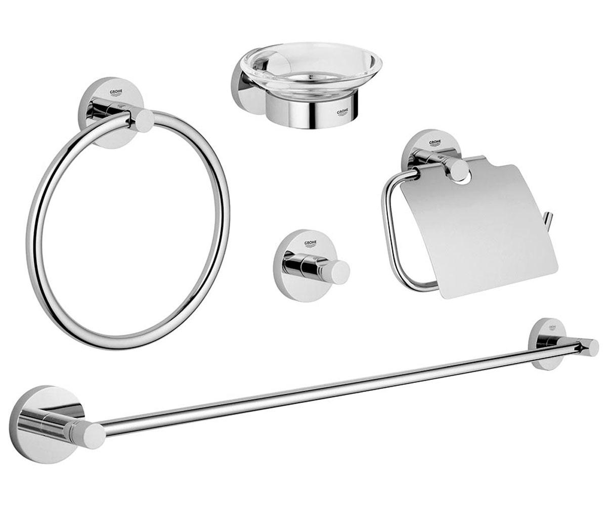 

Набор аксессуаров 5 в 1 GROHE ESSENTIALS 40344001