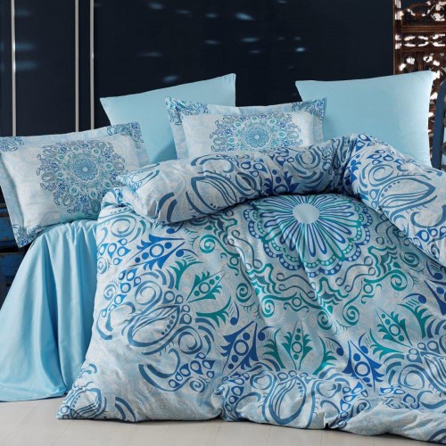

Комплект постельного белья SoundSleep Monte Carlo mavi евро Sat-111