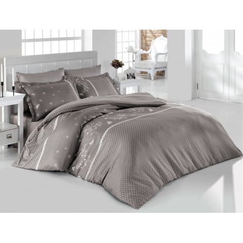 

Комплект постельного белья SoundSleep Azara Gri полуторный Ran-110