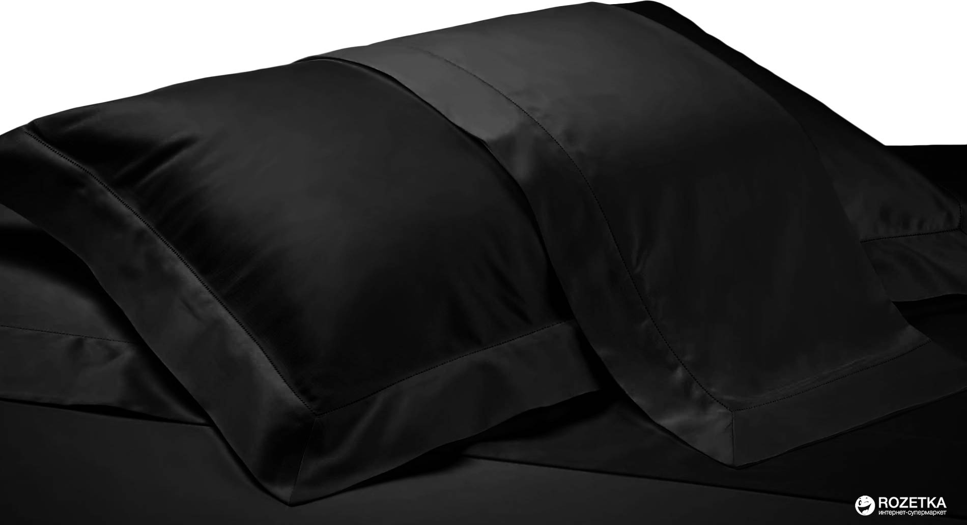 

Наволочка U-tek Home Sateen 60х60 см Black
