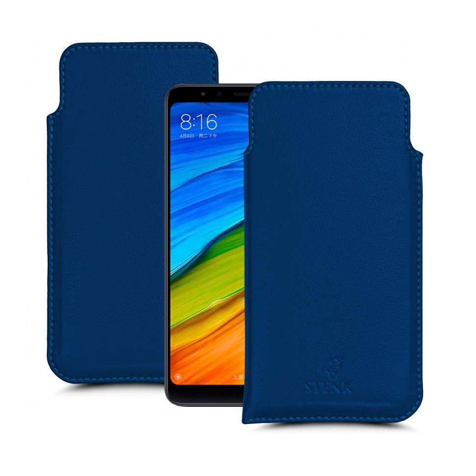 

Футляр Stenk Elegance для Xiaomi Redmi 5 Plus Синий