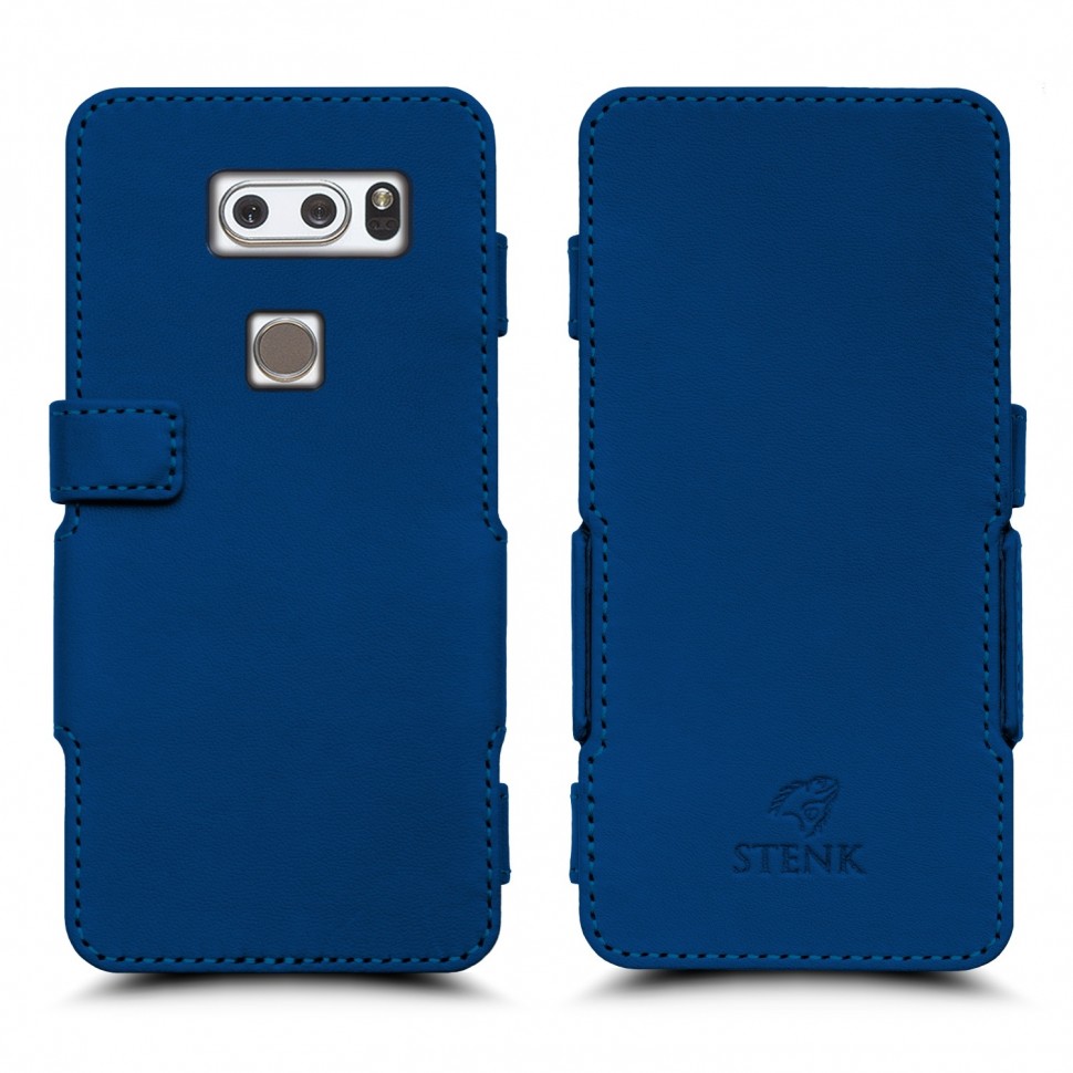 

Чехол книжка Stenk Prime для LG V30/ LG V30 Plus Синий
