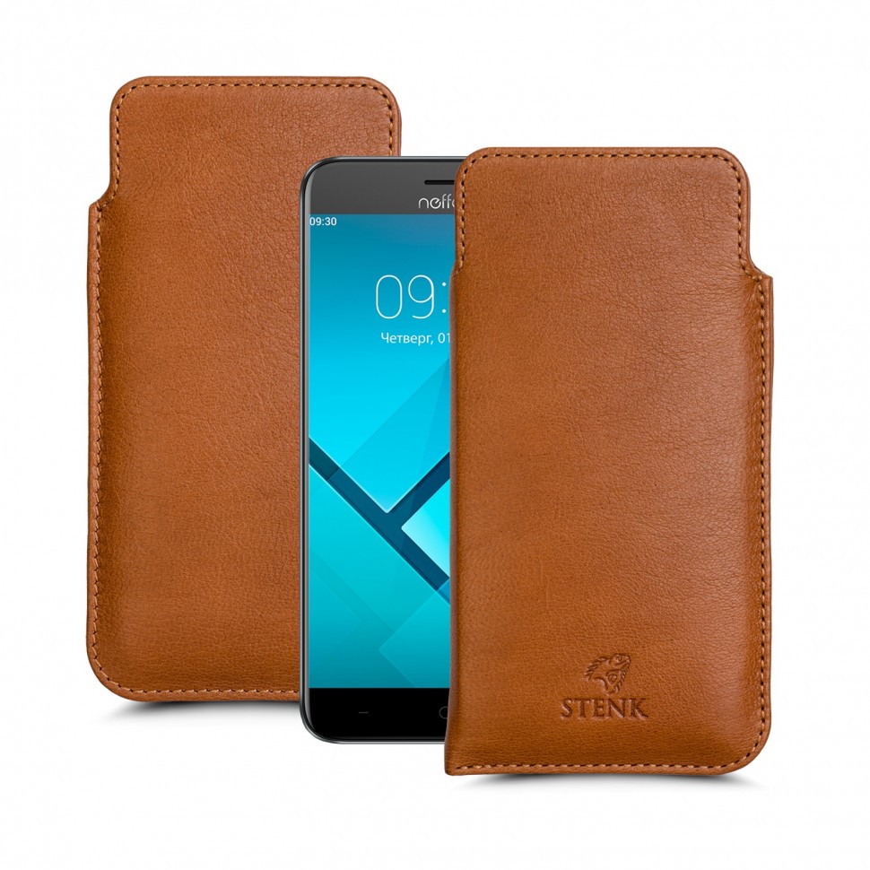 

Футляр Stenk Elegance для TP-LINK Neffos C7 Camel