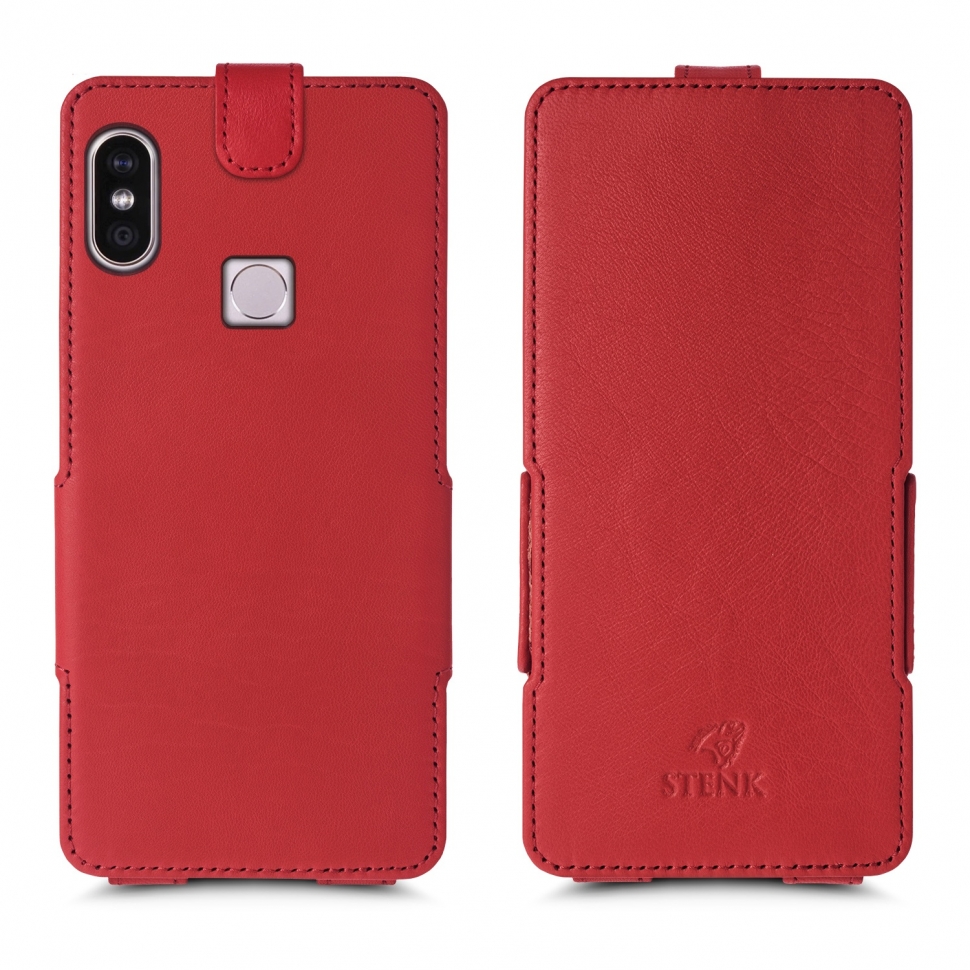 

Чехол флип Stenk Prime для Xiaomi Redmi Note 5 Pro Красный