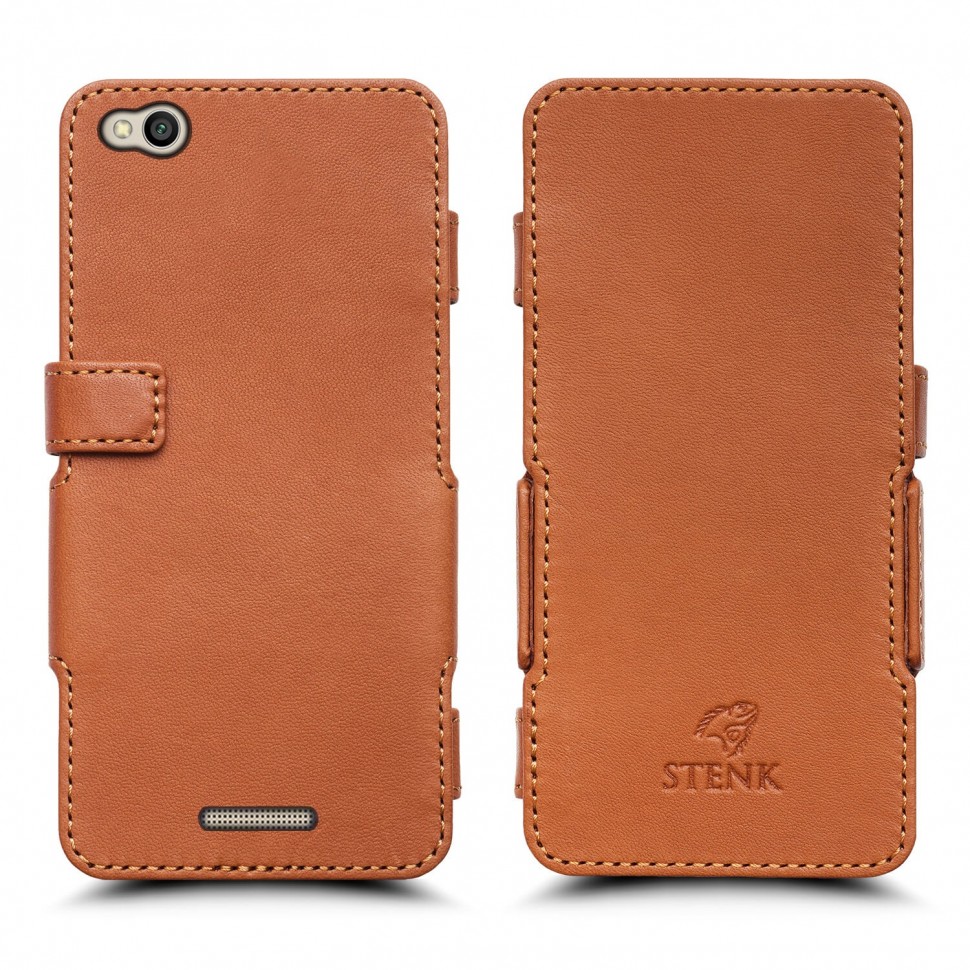 

Чехол книжка Stenk Prime для Xiaomi Redmi 5A Camel