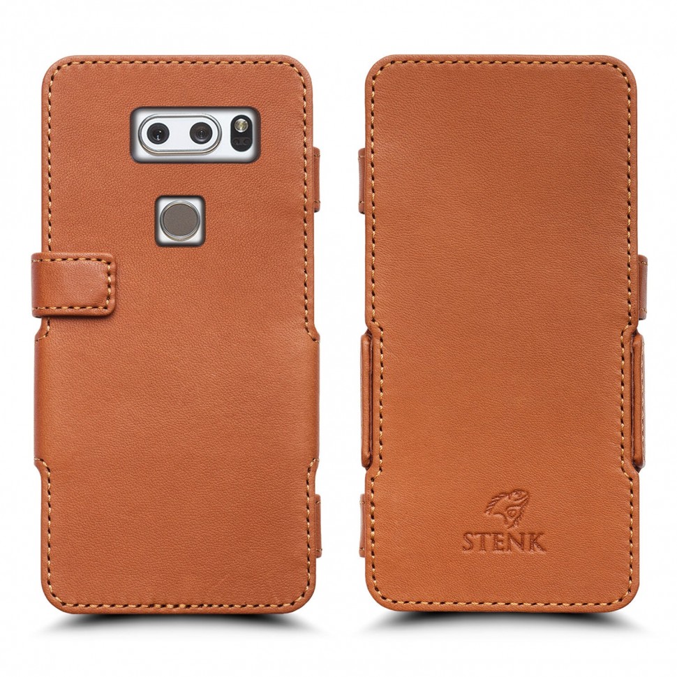 

Чехол книжка Stenk Prime для LG V30/ LG V30 Plus Camel