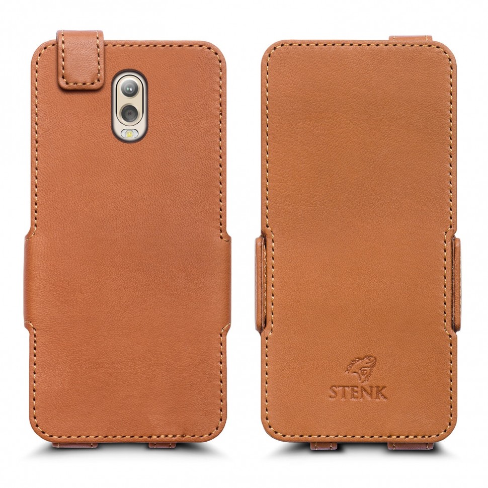 

Чехол флип Stenk Prime для Samsung Galaxy C8 Camel