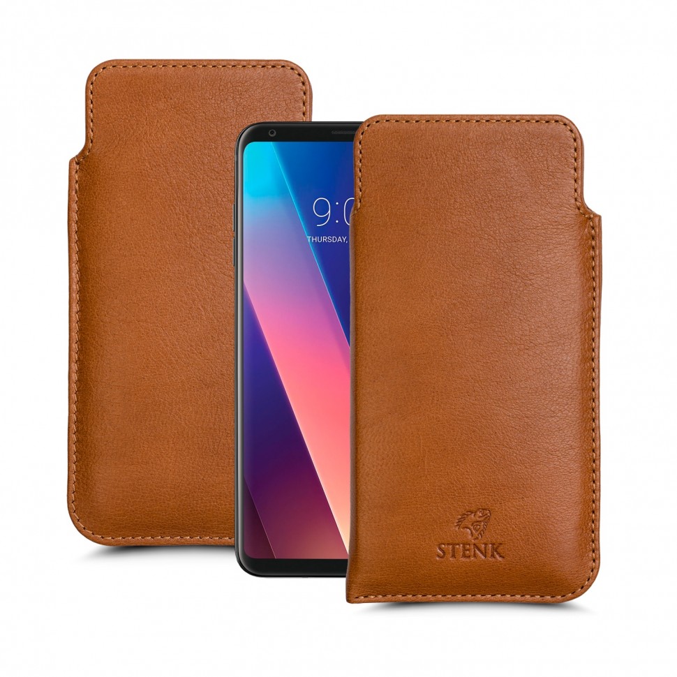 

Футляр Stenk Elegance для LG V30/ LG V30 Plus Camel