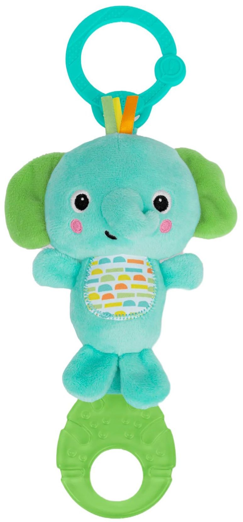 Zabawka edukacyjna z muzyka i zawieszka Bright Starts Tug Tunes Slon 0m+ (74451130876)