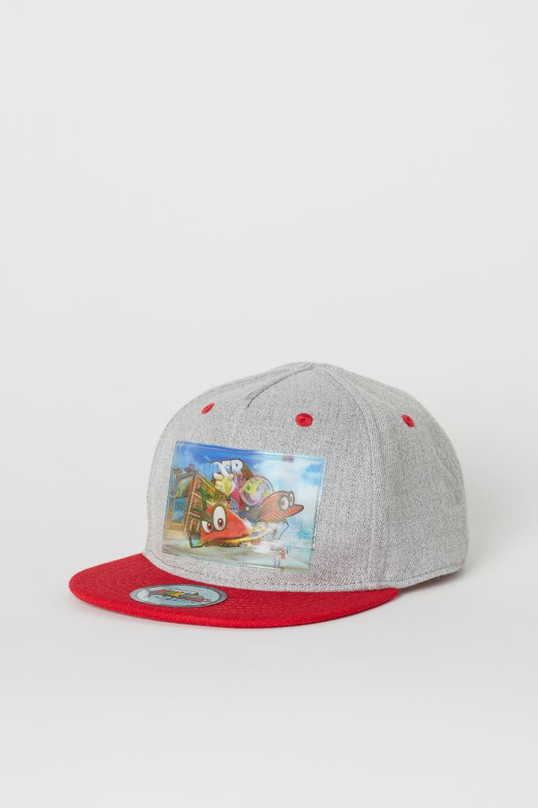 

Кепка с аппликацией H&M P-2015 50-51 см Серый/Лентикулярный принт (P-100207)