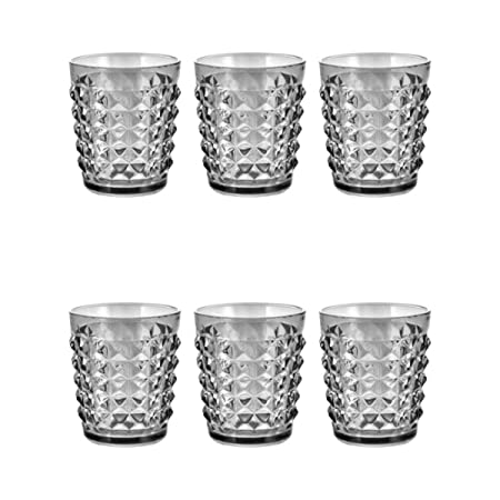 

Бокалы для воды Livellara Tiffany 6 шт серые