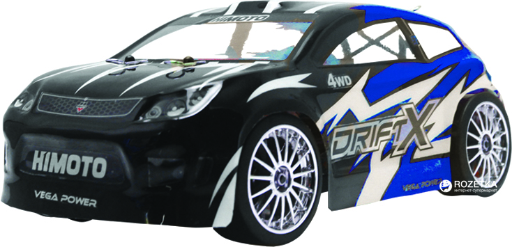 

Модель автомобиля Himoto Дрифт DriftX E18DT 1:18 2.4 ГГц Blue (2711776652451)