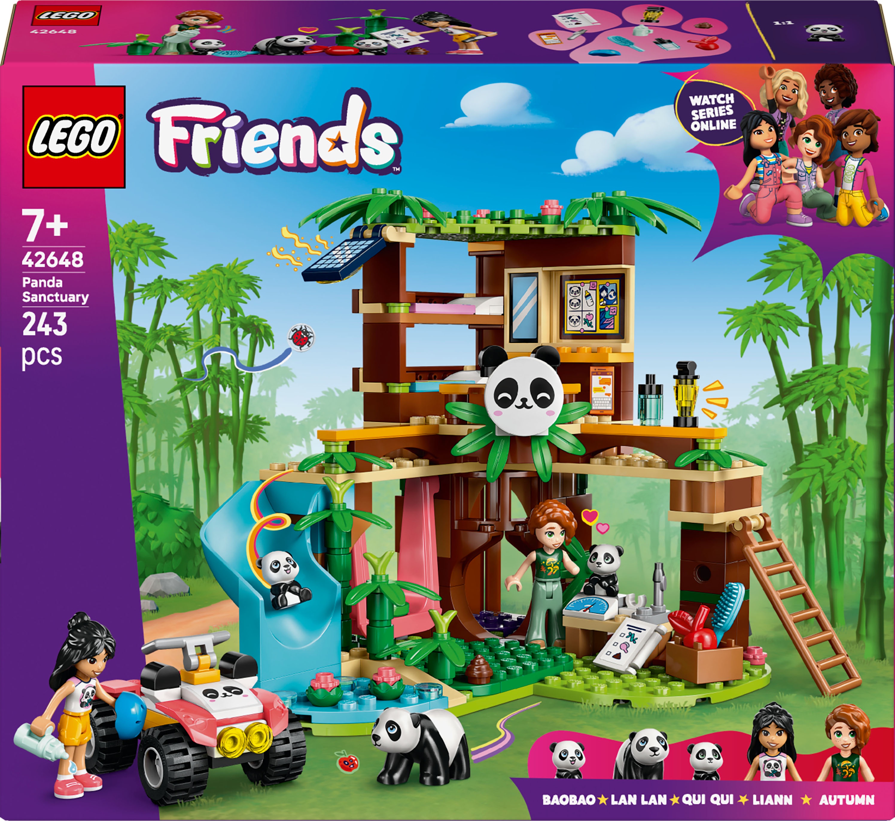 フジ子 Конструктор LEGO Friends Уход за животными в заповеднике панд 243