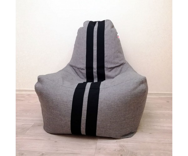 

Кресло "Феррари" серый рогожка KatyPuf