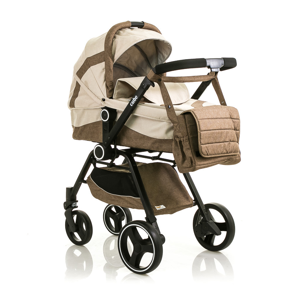 

Коляска универсальная 2 в1 BabyHit Cube - Beige, бежевая
