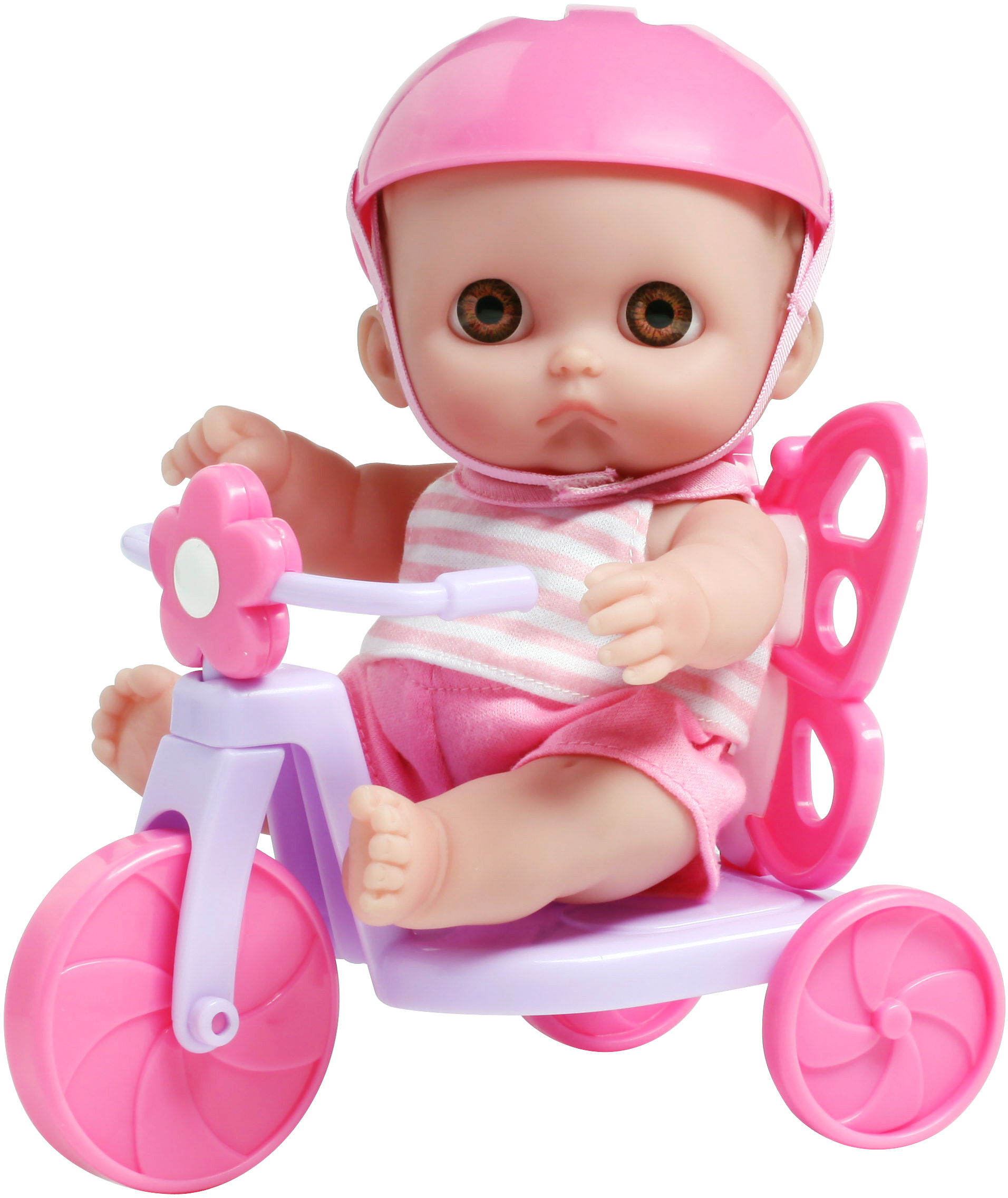 

Пупc JC Toys Мини на велосипеде 22 см (JC16978) (2000060013246)