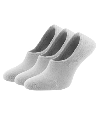 

Мужские следки Grio от MK SOCKS (41-44) 3 пары Серый SL-1007-A