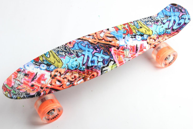 

Скейтборд Penny Board 22 Australia Full Рисунок Граффити (PF02LED)