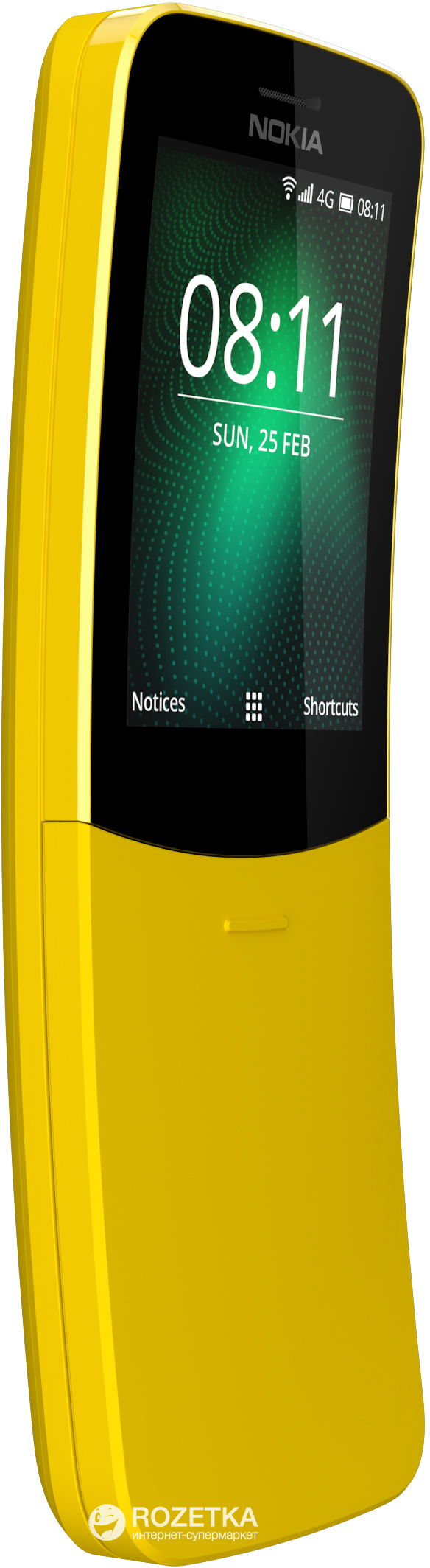 Мобильный телефон Nokia 8110 4G Yellow – отзывы покупателей | ROZETKA